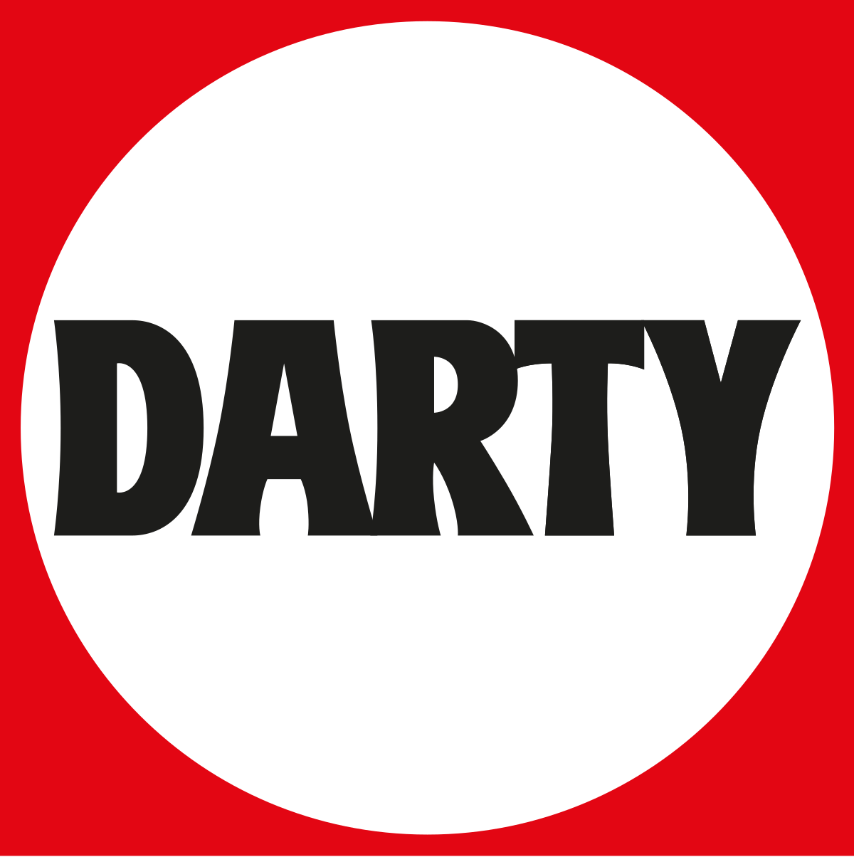 Logo entreprise tertiaire et commerce Darty