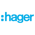 Logo Hager, un partenaire pour dépannage électrique Lyon de Sauralec